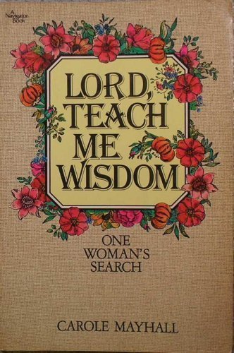 Cover of Lord Teach Me Wisdom